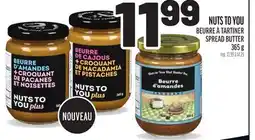 Metro BEURRE À TARTINER NUTS TO YOU | NUTS TO YOU SPREAD BUTTER offer