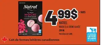 Metro NATREL MOCHI À LA CRÈME GLACÉE offer