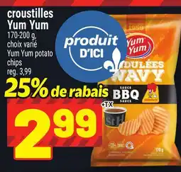 Metro CROUSTILLES YUM YUM | YUM YUM POTATO CHIPS offer