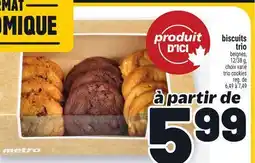 Metro BISCUITS TRIO | TRIO COOKIES offer