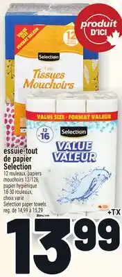 Metro ESSUIE-TOUT DE PAPIER SELECTION | SELECTION PAPER TOWELS offer