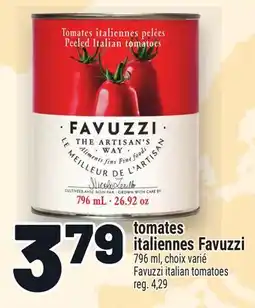 Metro TOMATES ITALIENNES FAVUZZI | FAVUZZI ITALIAN TOMATOES offer