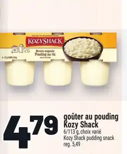 Metro GOÛTER AU POUDING KOZY SHACK | KOZY SHACK PUDDING SNACK offer