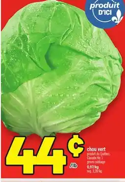 Metro CHOU VERT | GREEN CABBAGE offer