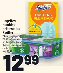 Metro LINGETTES HUMIDES NETTOYANTES SWIFFER | SWIFFER CLEANING WET CLOTHS offer