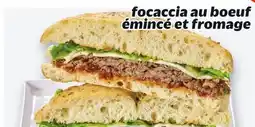 Metro FOCACCIA AU BOEUF ÉMINCÉ ET FROMAGE offer
