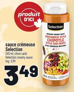Metro SAUCE CRÉMEUSE SELECTION | SELECTION CREAMY SAUCE offer