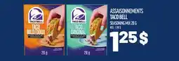 Metro ASSAISONNEMENTS TACO BELL | TACO BELL SEASONING MIX offer