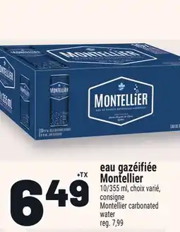 Metro EAU GAZÉIFIÉE MONTELLIER | MONTELLIER CARBONATED WATER offer