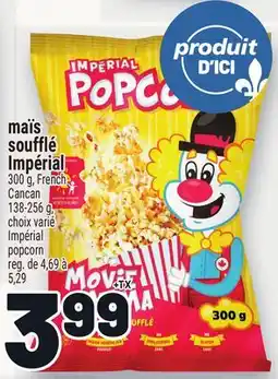 Metro MAÏS SOUFFLÉ IMPÉRIAL | IMPÉRIAL POPCORN offer