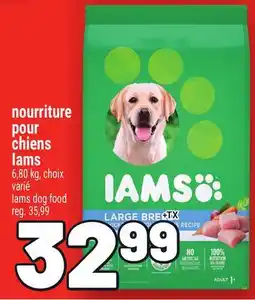 Metro NOURRITURE POUR CHIENS IAMS | IAMS DOG FOOD offer