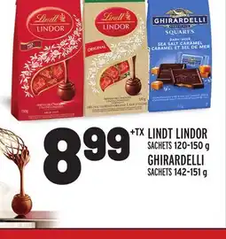 Metro LINDT LINDOR SACHETS offer