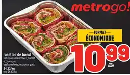 Metro ROSETTES DE BOEUF | BEEF PINWHEELS offer