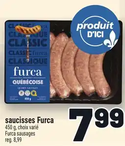 Metro SAUCISSES FURCA | FURCA SAUSAGES offer