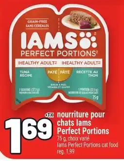 Metro NOURRITURE POUR CHATS IAMS PERFECT PORTIONS | IAMS PERFECT PORTIONS CAT FOOD offer