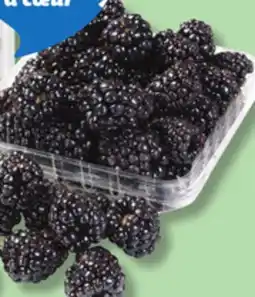 IGA RASPBERRIES OR BLACKBERRIES offer