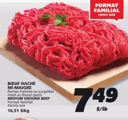 IGA MEDIUM GROUND BEEF offer