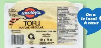 IGA UNISOYA TOFU offer