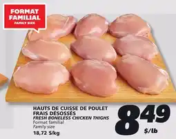IGA FRESH BONELESS CHICKEN THIGHS offer