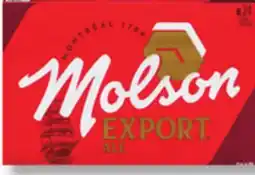 IGA MOLSON EXPORT BEER offer