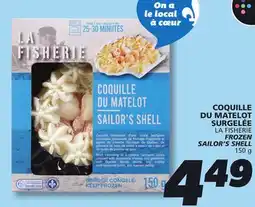 IGA LA FISHERIE FROZEN SAILOR'S SHELL offer