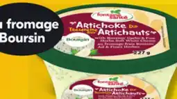 IGA FONTAINE SANTE Au fromage Boursin HUMMUS, DIP OR TZATZIKI offer