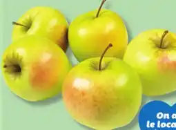 IGA LOBO, GINGERGOLD, PAULARED OR SUNRISE APPLES offer
