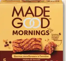 IGA MADE GOOD ORGANIC BARS offer
