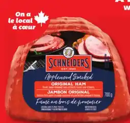IGA SCHNEIDERS SMOKED HAM offer