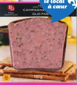 IGA PLAISIRS GASTRONOMIQUES COUNTRY OR LIVER PÂTÉ offer