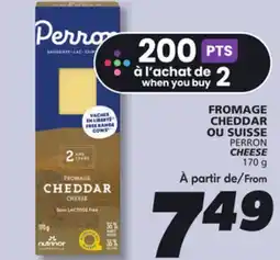 IGA PERRON CHEESE offer