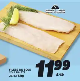 IGA SOLE FILLETS offer