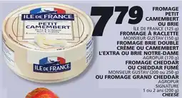 IGA ÎLE DE FRANCE CHEESE offer