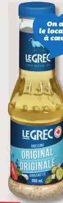 IGA LE GREC DRESSING offer