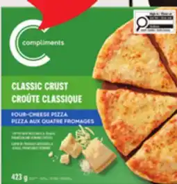 IGA COMPLIMENTS FROZEN PIZZA offer