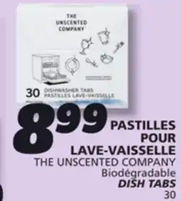 IGA THE UNSCENTED COMPANY DISH TABS 30 offer