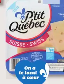IGA P'TIT QUÉBEC CHEESE SLICES offer