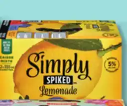 IGA SIMPLY ALCOHOLIC MALT BEVERAGE offer