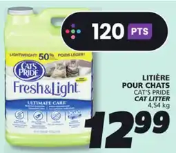 IGA CAT'S PRIDE CAT LITTER offer