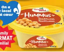 IGA FONTAINE SANTÉ HUMMUS offer