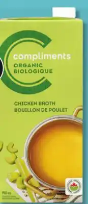 IGA COMPLIMENTS BIOLOGIQUE ORGANIC BROTH offer
