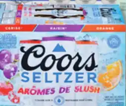 IGA COORS SELTZER ALCOHOLIC MALT BEVERAGE offer