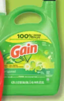 IGA GAIN LAUNDRY DETERGENT offer