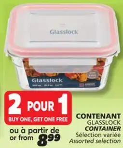 IGA GLASSLOCK CONTAINER offer