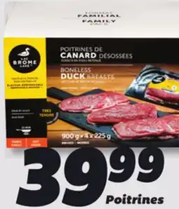 IGA LAC BROME FROZEN DUCK BREASTS OR LEGS offer