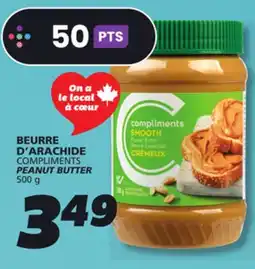 IGA COMPLIMENTS PEANUT BUTTER offer
