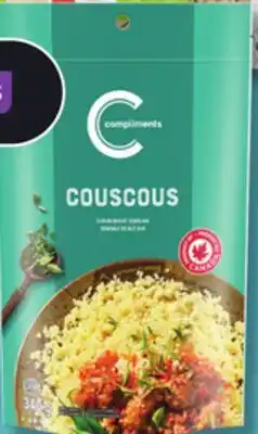 IGA COMPLIMENTS COUSCOUS OR LEGUMES offer