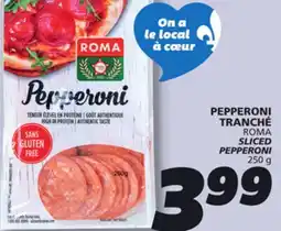 IGA ROMA SLICED PEPPERONI offer