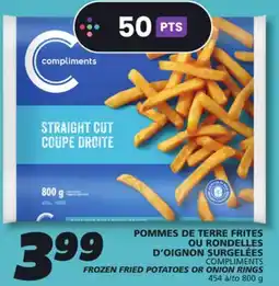 IGA COMPLIMENTS FROZEN FRIED POTATOES offer