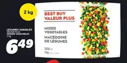 IGA VALEUR PLUS FROZEN VEGETABLES offer
